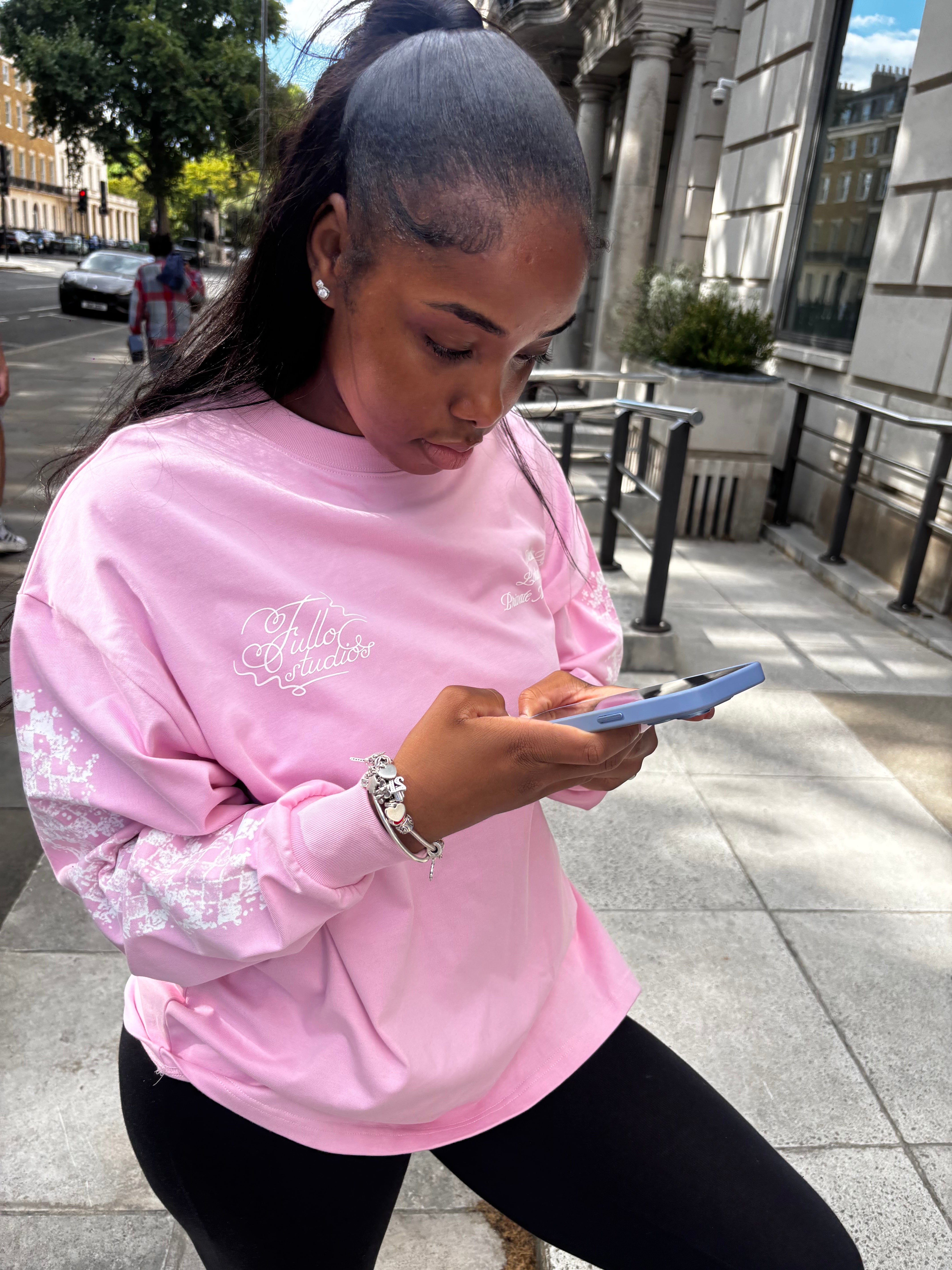 Fullo Members L/S Tee - pink